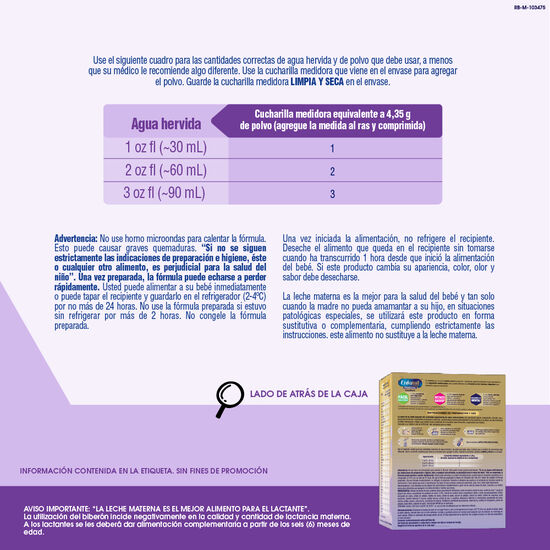 Alimento lácteo Enfamil Confort Promental 1650 g